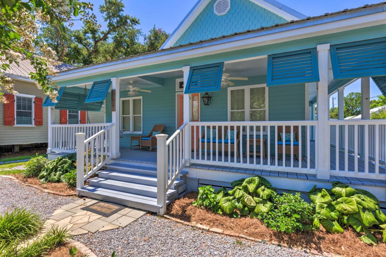 Cottage With Porch - 3 Min Walk To Bay St Louis Bay St. Louis Екстериор снимка
